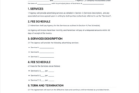 Free Online Advertising Agreement Template