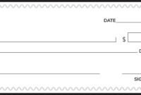 Free Blank Cheque Template For Download