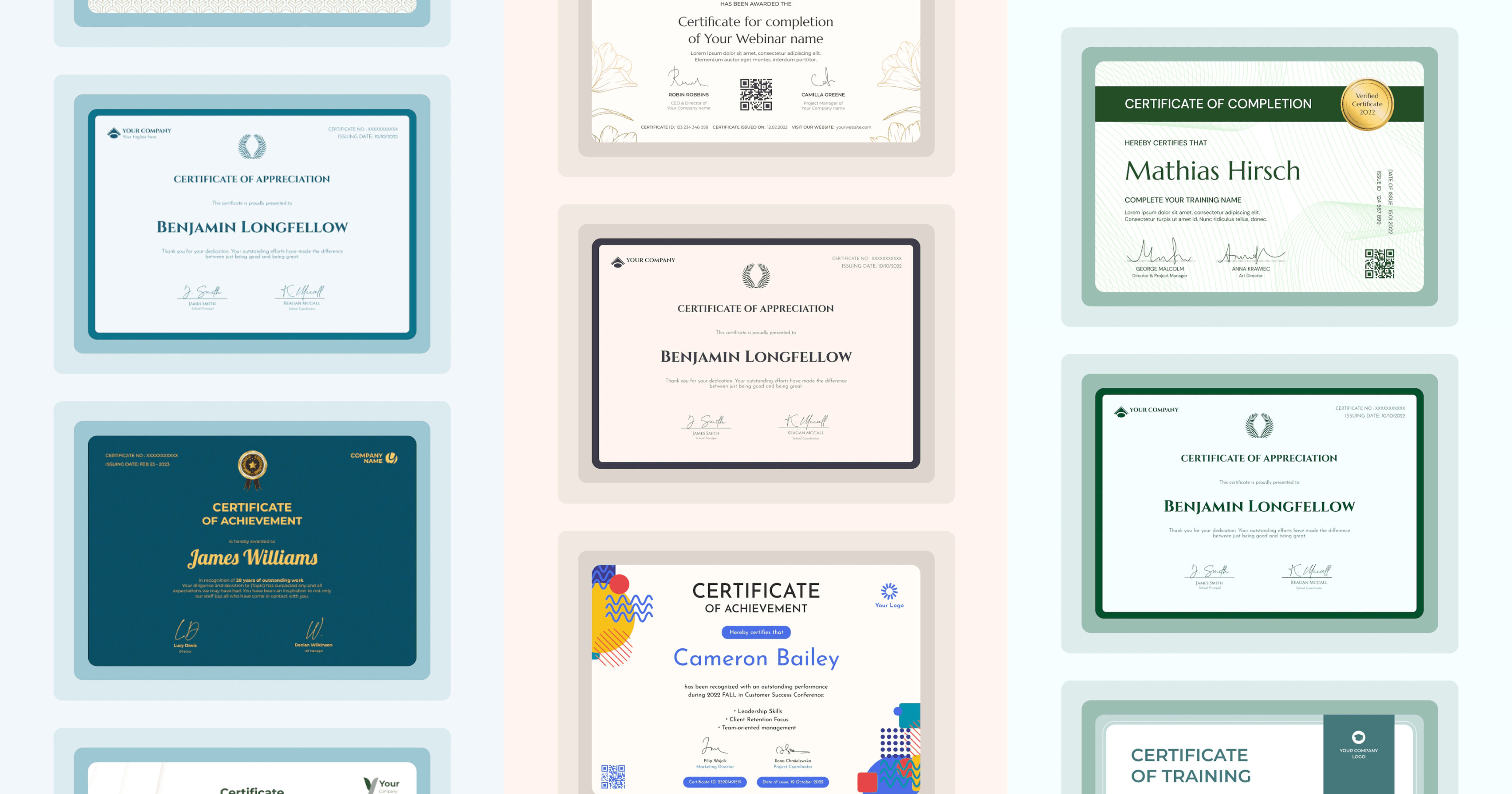 Best Certificate Templates in 20 [Editable and Free]