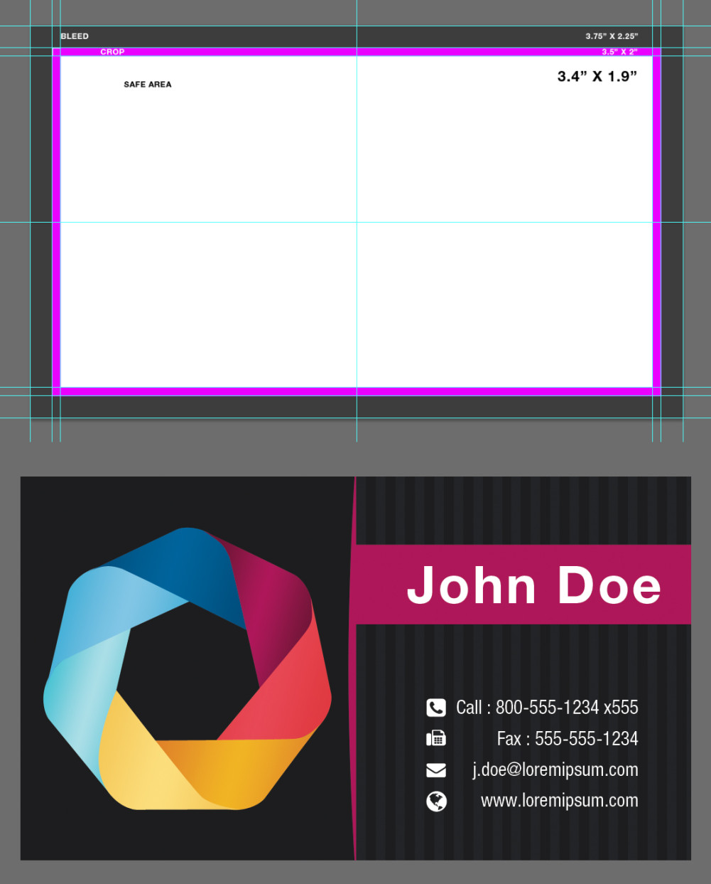 Blank business card template PSD by xxdigipxx on DeviantArt