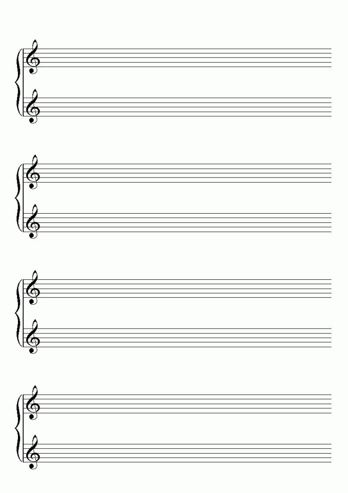 Blank Sheet Music Template For Word Yeni Mescale Co Blank intended