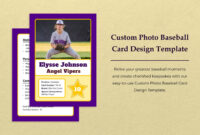 A Comprehensive Guide To Custom Baseball Card Template Design