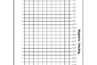 Compass Deviation Card Template