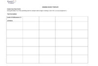 Evaluation Rubric Template