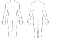 Human Anatomical Diagram Template