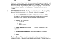 Post-Nuptial Agreement Template: A Comprehensive Guide