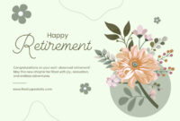 Retirement Card Template: A Personalized Farewell