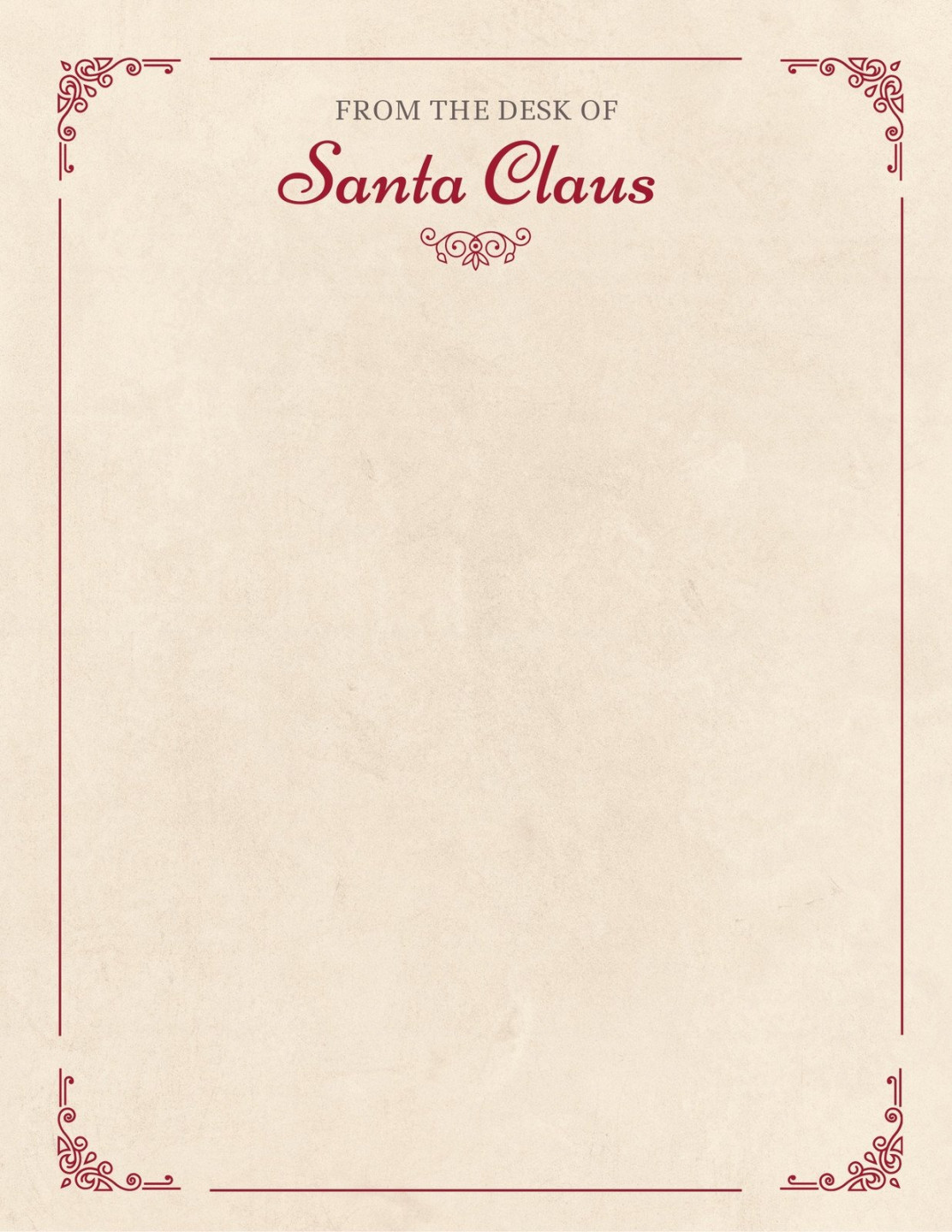 Free printable Santa letter templates you can customize  Canva