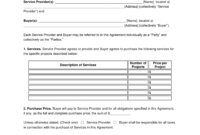 Standard Service Level Agreement (SLA) Template