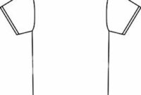 Blank T-Shirt Template PDF