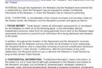 Trade Secret License Agreement Template