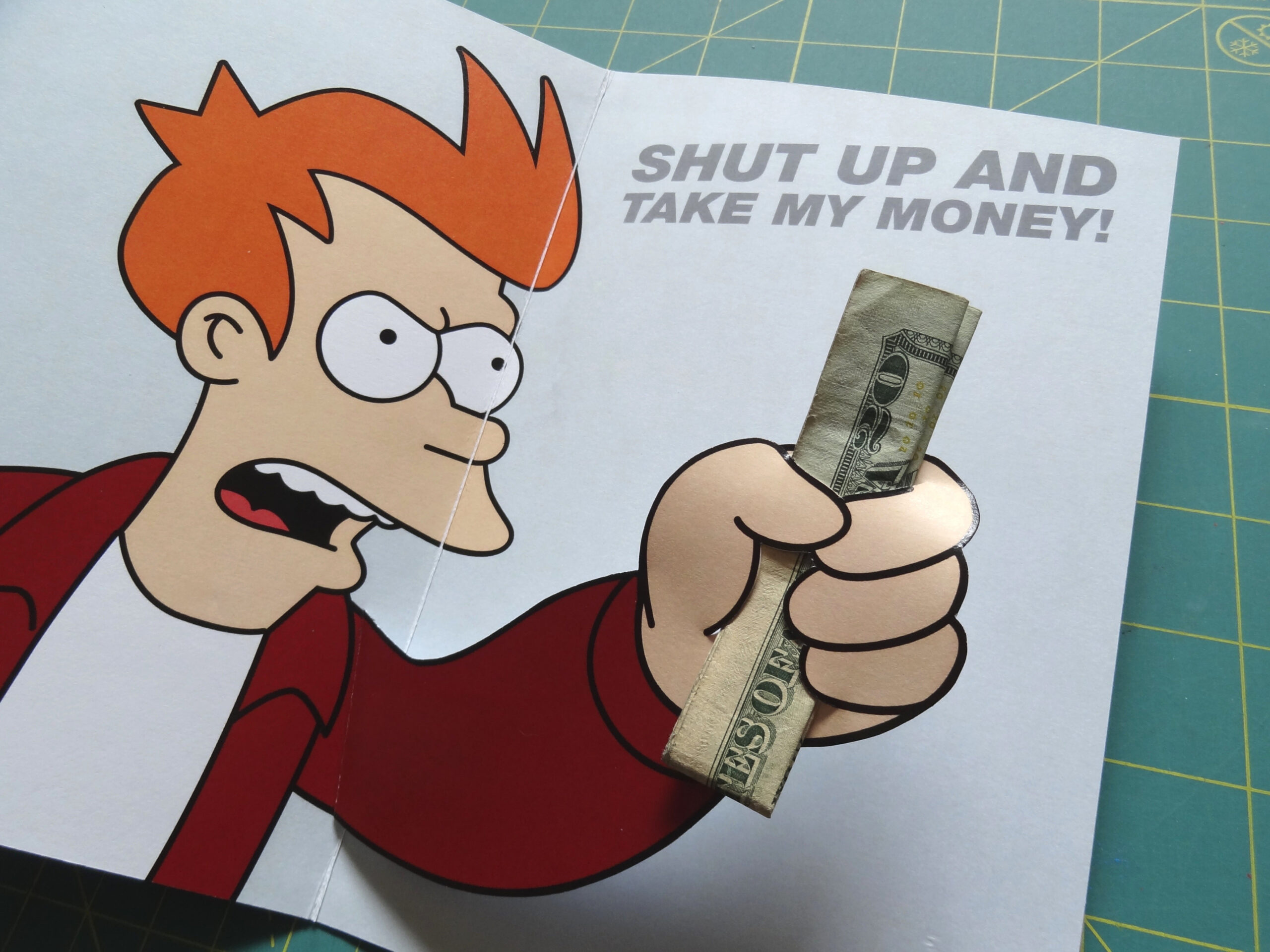 Futurama Meme Gift Card :  Steps (with Pictures) - Instructables