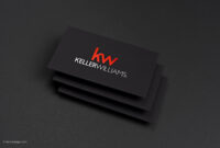 Professional Business Card Templates For Keller Williams Agents