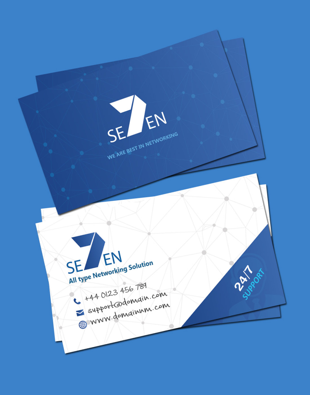 Networking business Card template