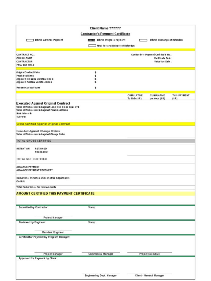 Payment Certificate  PDF  Economies  Government