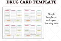 Medical Card Template For Patient Information