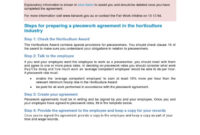 Piecework Agreement Template