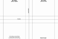 Quarter Fold Card Template: A Versatile Design For Professional Correspondence