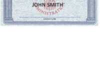 Template For Social Security Card Download