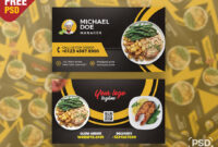 Professional Food Business Card Templates: Free And Customizable