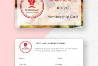 Membership Card Template Designs