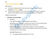 Venue Hire Agreement Template: A Comprehensive Guide