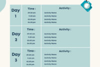 Comprehensive Travel Agenda Template For Efficient Planning