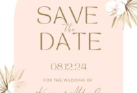 Save The Date Templates For Formal Meetings