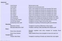 Carotid Ultrasound Examination Report Template