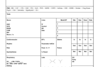 ICU Patient Care Report Template